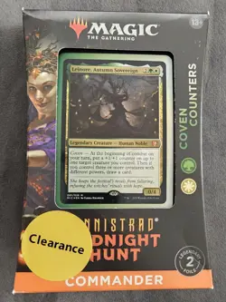 MTG Coven Counters Innistrad Midnight Hunt Commander Deck - Image 1