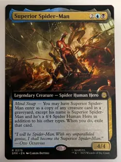 Superior Spider-Man (Extended Art) Marvel's Spider-Man - MTG RARE - Image 1