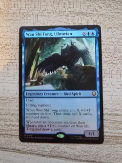 Magic The Gathering - Wan Shi Tong, Librarian #78 Foil, Near mint - Image 1