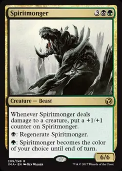 Spiritmonger - Foil x1 - Iconic Masters - NM-Mint, English - Iconic Masters - Image 1