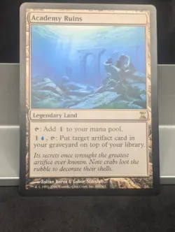 Academy Ruins X1 NM Time Spiral MTG Magic the Gathering - Image 1