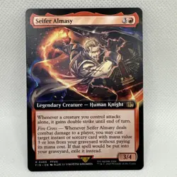 MTG - Seifer Almasy (Extended Art) Final Fantasy Regular NM Pack Fresh - Image 1