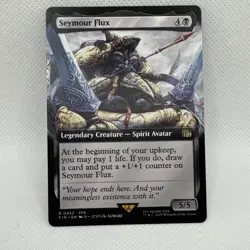 MTG - Seymour Flux (Extended Art) Final Fantasy Regular NM Pack Fresh - Image 1