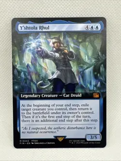 MTG - Y'shtola Rhul (Extended Art) Final Fantasy Regular NM Pack Fresh - Image 1