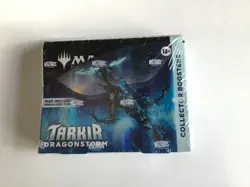 MTG Tarkir: Dragonstorm (TDM) - Collector Booster Box - New Sealed - Image 1