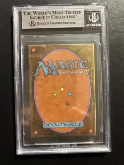 Volcanic Island | MTG Magic Revised, German |BGS Beckett Graded 9+ (9|9|8.5|9.5) - Image 2