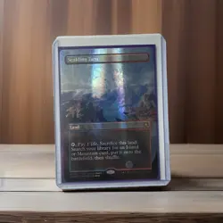 Scalding Tarn (Borderless) (Dragonscale Foil) Special Guests Foil - Image 1