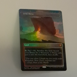 Arid Mesa FOIL Special Guest NM MTG Tarkir Dragonstorm Magic the Gathering - Image 1