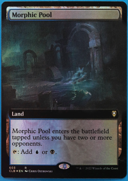 Morphic Pool (Extended Art) FOIL Commander Legends: Baldur's Gate NM (507215) - Image 1