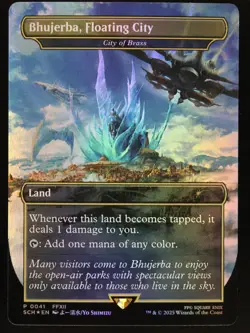 Bhujerba, Floating City - City of Brass- Championship Promos 41 Light Play Foil - Image 1