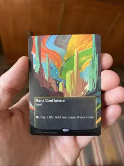 Mana Confluence (0160)Borderless, Galaxy Foil Edge of Eternities: Stellar Sights - Image 1