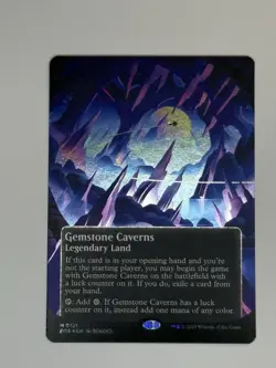 Gemstone Caverns (0151) (Borderless) (Galaxy Foil) Edge of Eternities - Image 3