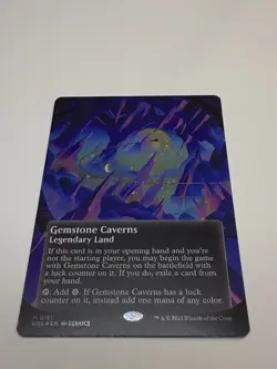 Gemstone Caverns (0151) (Borderless) (Galaxy Foil) Edge of Eternities - Image 5