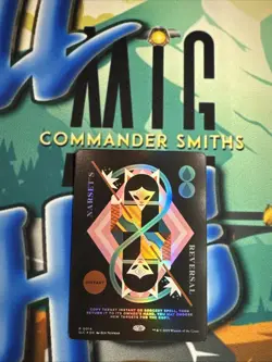 Narset's Reversal ? Borderless Rainbow FOIL ? MTG NM Encyclopedia Secret Lair - Image 1