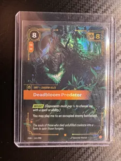 Riftbound League Of Legends Deadbloom Predator PLUS 11 Rares! - Image 1