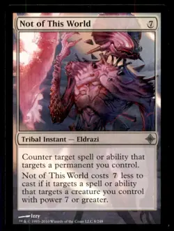 MTG Not of This World LP Light Play Rise of the Eldrazi [2801] - Image 1