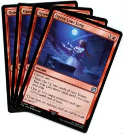 x4 Opera Love Song - 0147 - Final Fantasy - MTG - NM/M - Image 1