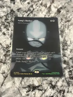 Mtg Aangs Shelter Borderless Foil Avatar The Last Airbender #0007 - Image 1