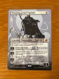 Tezzeret, Cruel Captain - Edge of Eternities EOE - MTG Borderless - Image 1