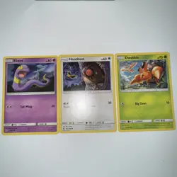Pokemon TCG Ekans Hoothoot Dwebble- 26/68 165/236 10/236 common - Image 1