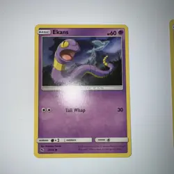 Pokemon TCG Ekans Hoothoot Dwebble- 26/68 165/236 10/236 common - Image 2