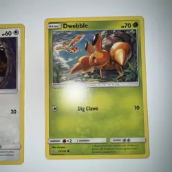 Pokemon TCG Ekans Hoothoot Dwebble- 26/68 165/236 10/236 common - Image 4