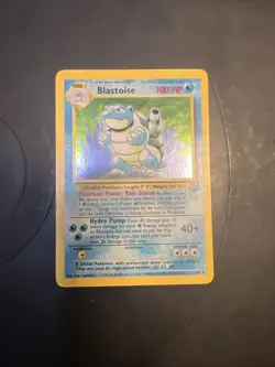 Pokemon TCG Blastoise Base Set 2 Holo - Image 1