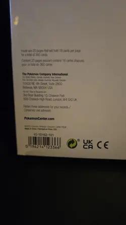 Pokemon Center: Celestial Espeon & Umbreon Premium Binder - IN HAND SEALED - Image 2