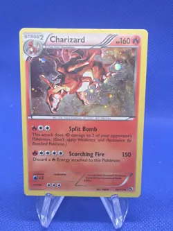 Pokemon Legendary Treasures Charizard 19/113 Cosmos Holo Promo MP - Image 1
