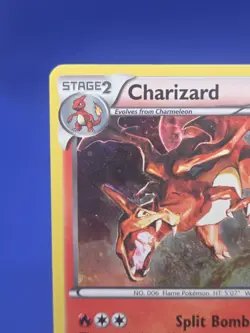 Pokemon Legendary Treasures Charizard 19/113 Cosmos Holo Promo MP - Image 3