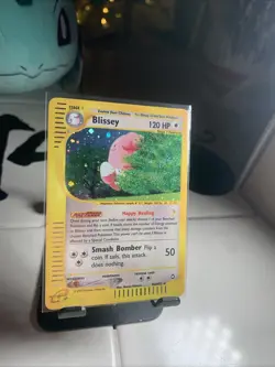 Blissey H6/H32 Pokemon 2002 Aquapolis Holo Rare Vintage WOTC E-Reader - Image 1