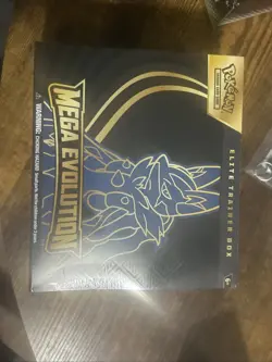 Pokemon TCG Mega Evolution ETB Elite Trainer Box (Mega Lucario) Factory Sealed - Image 1