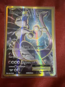 Mewtwo EX Full Art 103/108 Pokemon XY Evolutions Ultra Rare Near Mint 2016 - Image 1