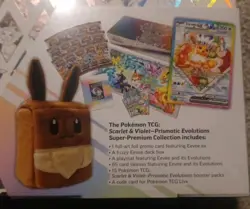 Pokemon Prismatic Evolutions Special Premium Collection Box SPC Ultra UPC - NEW - Image 4