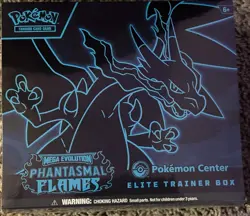 Pokemon Center Mega Evolution Phantasmal Flames Elite Trainer Box ETB - Image 1