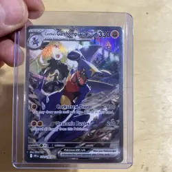 2025 Pokemon Destined rivals #232/182 Cynthia’s Garchomp Ex SIR Pack Fresh - Image 3