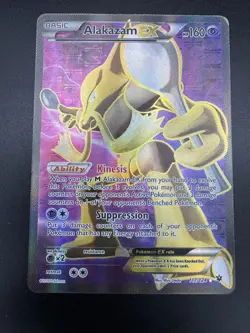 Alakazam EX Full Art 117/124 Pokemon Fates Collide Ultra Rare Holo 2016 - Image 3