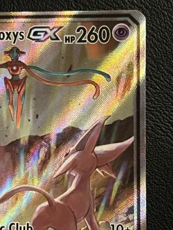 Espeon & Deoxys GX SM240 Pokemon Black Star Promo Full Art Holo Near Mint 2020 - Image 3