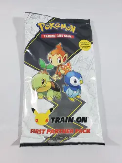 Pokemon TCG SINNOH Train On First Partner Pack from the 25th Anniversary set Inc - Image 1