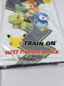 Pokemon TCG SINNOH Train On First Partner Pack from the 25th Anniversary set Inc - Image 2