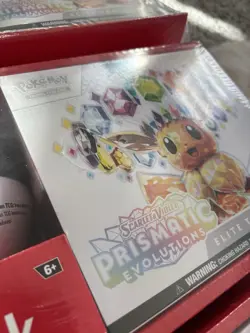 12X Pokemon TCG Prismatic Evolutions Sam’s Club Pokeball + ETB Bundle Sealed - Image 4