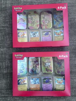 Pokemon TCG 151 Mini Tins 8Pack + 8 Promos Sealed Sams Club Exclusive * 2 Sets* - Image 1