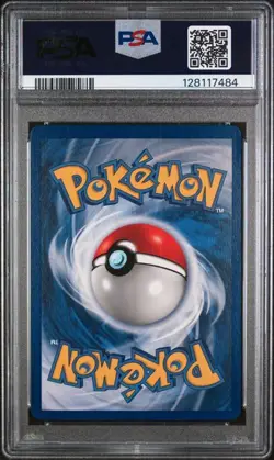1999 POKEMON FOSSIL #4 DRAGONITE-HOLO 1ST EDITION PSA 7 (Q84 - Image 2