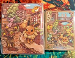 Pokemon Japan Official Sleeves + Deck Box Eevee Heroes Gym Box - Sealed ???? - Image 1