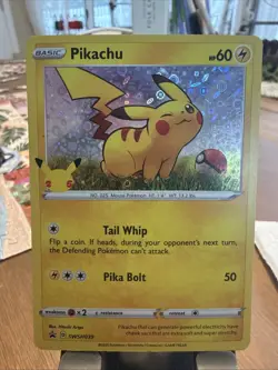 Pokemon Pikachu SWSH039 Cosmos Holo Rare 2020 Sword & Shield Promo Celebrations - Image 1