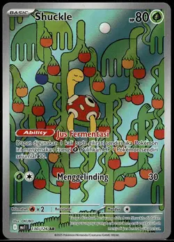 Shuckle 136/132 ME01: Mega Evolution NM Pokemon Indonesian | Buy 10 Get 10 Free - Image 1