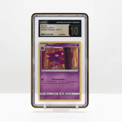 Pokemon Haunter Non-Holo #37/111 Crimson Invasion 2017 - CGC 10 PRISTINE - POP 1 - Image 1