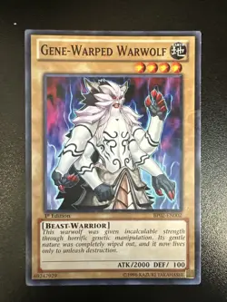 Gene-Warped Warwolf - BP02-EN002 - Common - 1st Edition Mosaic Rare - Image 1