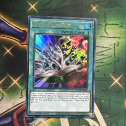 Yugioh! Toon Page-Flip TOCH-EN004 Ultra Rare 1st Edition NM - Image 1