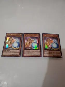 3x Spirit Sculptor Unlimited Edition Ultra Rare RIRA-EN034 Yu-Gi-Oh NM - Image 1